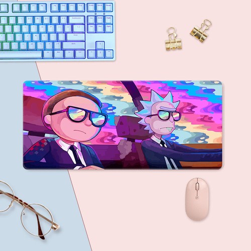 Gaming mouse mat rick and - mat,