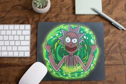 Mouse pad rick and - pad,