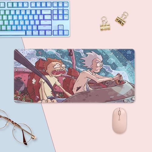 Anime gaming mouse pad rick - mouse,