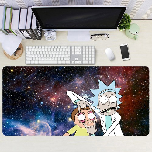 Anime gaming mouse pad rick - anime,