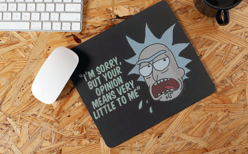 Mouse pad rick and morty - -,
