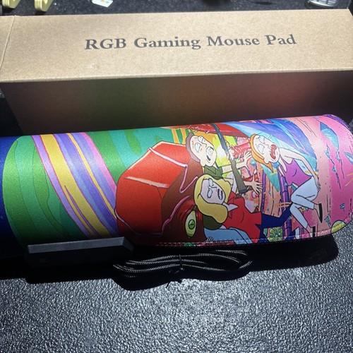 Anime rgb gaming mouse - gaming,