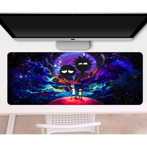 Anime gaming mouse pad - gaming, rick
