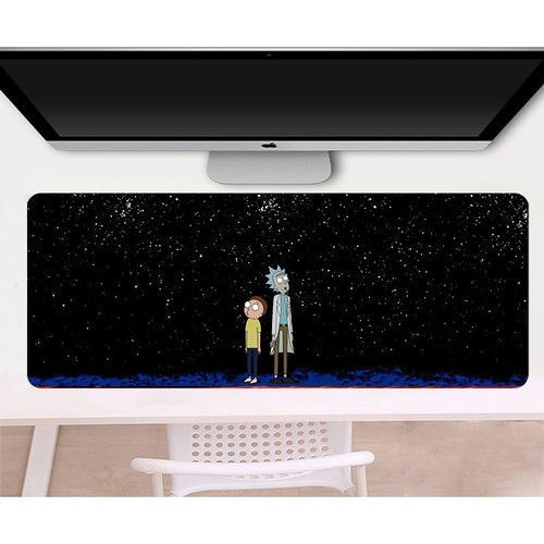 Anime gaming mouse pad - mouse, rick
