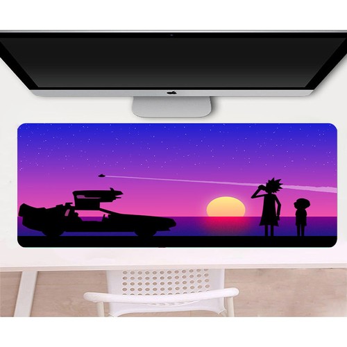 Anime gaming mouse pad rick - mouse,