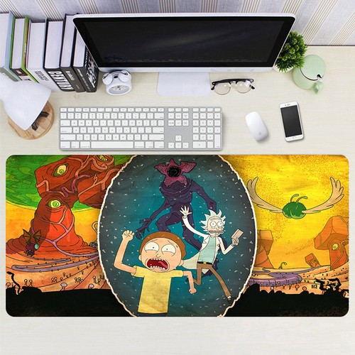 Anime gaming mouse pad - pad, rick