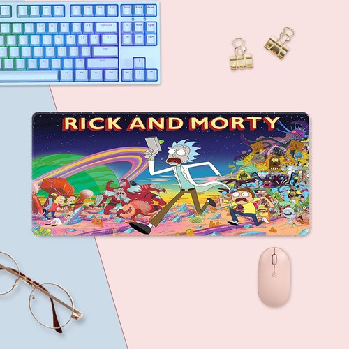 Anime gaming mouse pad rick - anime,