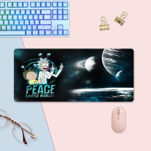 Anime gaming mouse pad rick - anime,