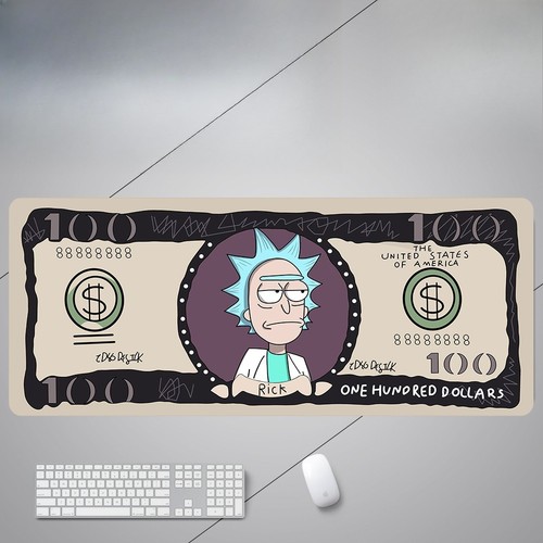 Anime gaming mouse pad rick - mouse,