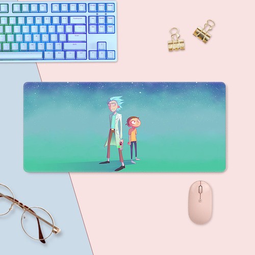 Anime gaming mouse pad rick - mouse,