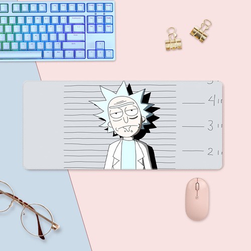 Anime gaming mouse pad rick - mouse,