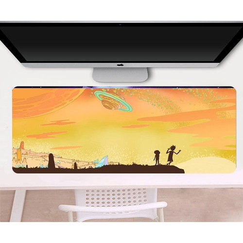 Anime gaming mouse pad rick - anime,