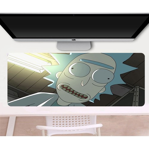 Anime gaming mouse pad rick - anime,
